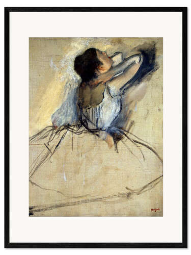 Impresión de arte enmarcada Dancer, 1874