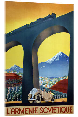 Acrylic print Soviet Armenia, 1935