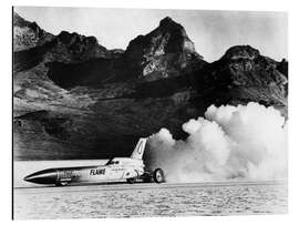 Magnettafel Blue Flame-Auto mit Raketenantrieb, 1970