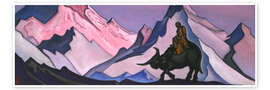 Poster  Laozi, 1943 - Nicholas Roerich