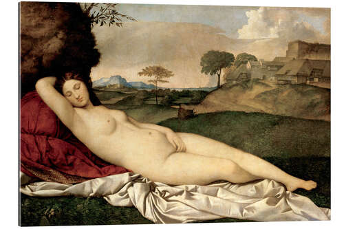 Gallery print Sleeping Venus, Giorgione