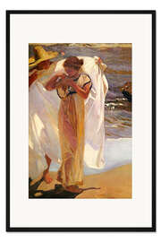 Gerahmter Kunstdruck Nach dem Bad, 1908