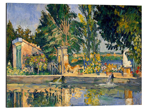 Aluminium print Jas de Bouffan, the Pool, 1876