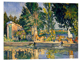 Foam board print Jas de Bouffan, the Pool, 1876