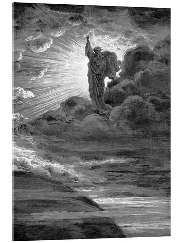 Acrylic print God Creating Light, 1866