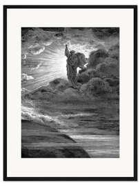 Gerahmter Kunstdruck Gott Erschafft das Licht, 1866