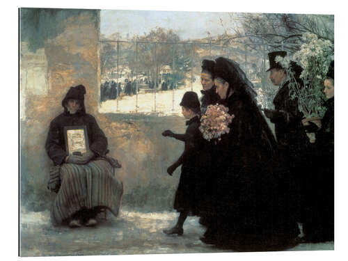 Gallery print All Saints' Day, Emile Friant, 1888