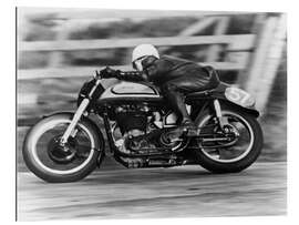 Gallery print A Norton in action in the Isle of Man, 1950