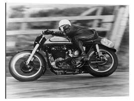 Magnettafel Eine Norton, Isle of Man, 1950