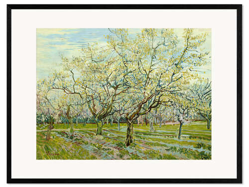 Framed art print The White Orchard, 1888