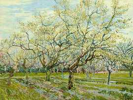 Magnettafel Der Weiße Obstgarten, 1888