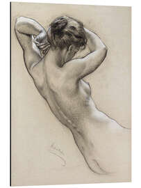 Magnettafel Studie für eine Wassernymphe