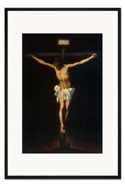 Gerahmter Kunstdruck Die Kreuzigung, Alonso Cano