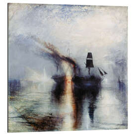 Magnettafel Frieden, Beerdigung auf See, 1842