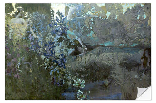 Vinilo para la pared Morning, Mikhail Vrubel