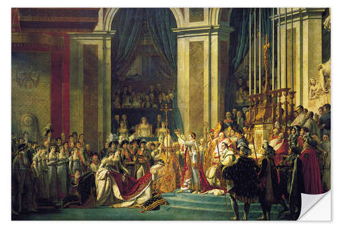 Sisustustarra The Coronation of Napoleon at Notre-Dame de Paris