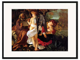 Framed art print Rest on the Flight into Egypt