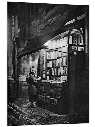 Tableau en PVC A Bookshop in Bloomsbury, London