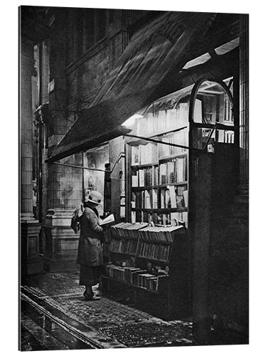 Tableau en plexi-alu A Bookshop in Bloomsbury, London