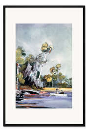 Gerahmter Kunstdruck Der Muschelhaufen