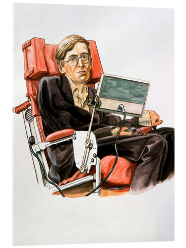Akryylilasitaulu Stephen William Hawking