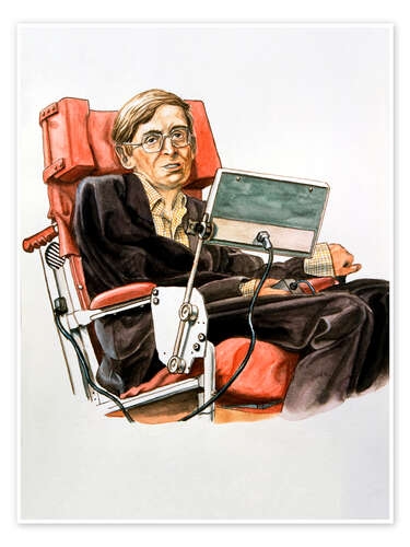 Poster Stephen William Hawking