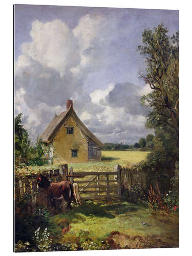 Gallery print Cottage in a Cornfield