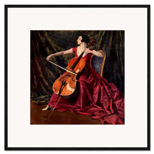 Framed art print Madame Suggia