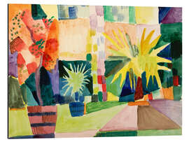 Magnettafel Garten am Thunersee