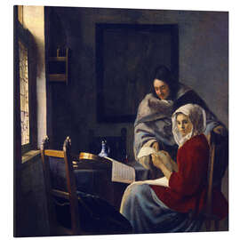 Magnettafel Mädchen wird bei ihrer Musik unterbrochen