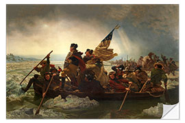 Sticker mural Washington Crossing the Delaware