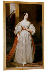 Foam board print Countess Augusta Ada Lovelace