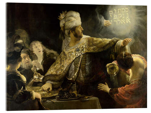 Quadro em acrílico Belshazzar's Feast