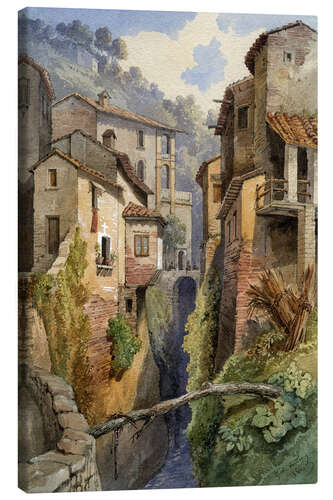 Canvas print Lucca, Tuscany, Italy