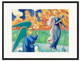 Ingelijste kunstdruk The Annunciation