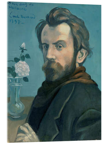 Acrylglas print Self-portrait, 1897