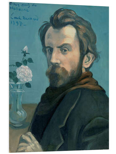 Foam board print Self-portrait, 1897