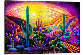 Gallery print Sunrise in Desert