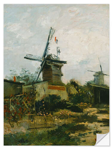 Sisustustarra Windmills on Montmartre