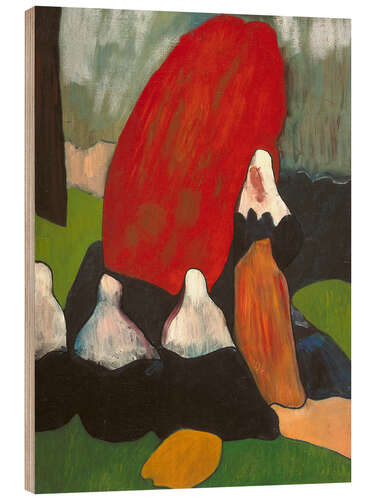 Puutaulu Breton Women With Seaweed