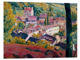 Foam board print Pont-Aven from the Bois D'Amour