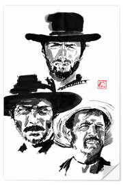 Wall sticker The Good, the Bad and the Ugly, 1966