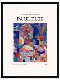 Gerahmter Kunstdruck Castel Garden, 1937