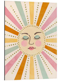 Magnettafel Vintage Sonne