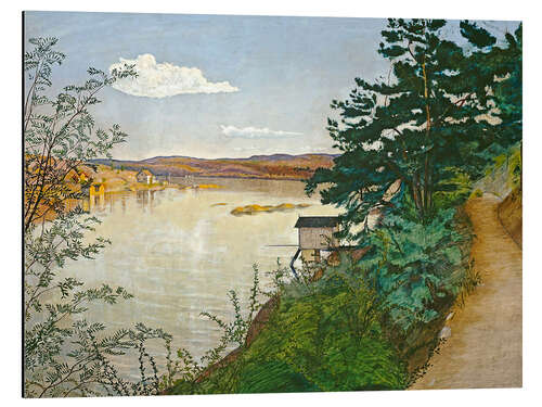 Tableau en aluminium Landscape, 1895