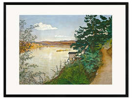 Impresión de arte enmarcada Landscape, 1895
