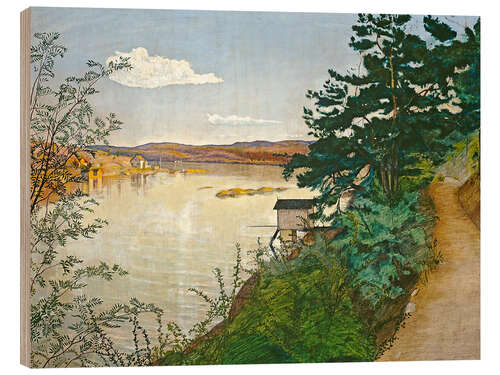 Hout print Landscape, 1895