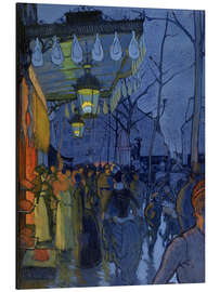 Magnettafel Straßenszene um Fünf Uhr Nachmittag, 1887