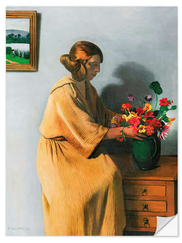 Selvklebende plakat The Bouquet, 1922