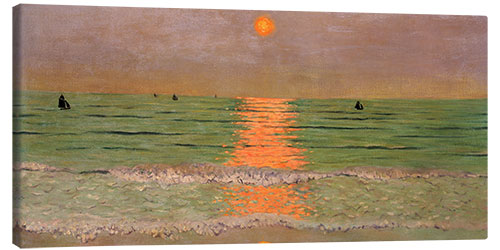 Leinwandbild Sonnenuntergang, 1913